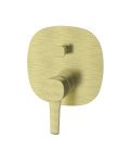Brushed Brass Shower Diverter Mixer - Buy Online At 7 Triple 7