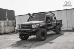 Toyota Land Cruiser 76 79 Hamer Classic Series Front Replacement Bumper For