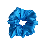 Silk Scrunchie - Light Blue
