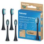 Beurer Premium Whiten Brush Heads: Polished Whitened Teeth. For Sc Sonic & Most Philips Sonicare Toothbrushes