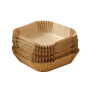Square Disposable Air-fryer Paper Liners - 100 Pack