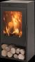 Fireplace Free Standing Ecodesign Zahara Black Steel 6.3KW