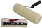Paint Roller Faux Lamb Wool 225MM 18MM With Handle