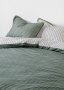 Pin Stripe Microfibre Duvet Cover Set