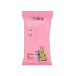 Purry Cat Wipes With Fresh Scent – 50 Ct