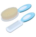 Baby Hair Brush And Comb Set Baby Brush With Soft Natural Bristles
