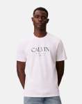 Calvin Klein 20S Msw Ln Calvin Graphic White T-Shirt - XXL White