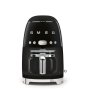 Smeg Black Coffee Machine DCF02BLSA