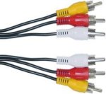 MICROWORLD 3 Rca To 3 Rca 10M Cable