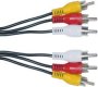 MICROWORLD 3 Rca To 3 Rca 10M Cable