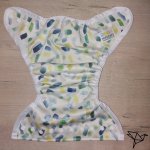 Printed Osfm Pul Cover – Cool Brushstrokes