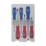 King Tony Heavy Duty Hex Screwdriver Set 6 Piece