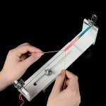 1PC Creative Rope Braiding Tool Hand-knitted Plastic Jig Bracelet Necklace Maker With Two Clips Rack Diy Handcraft Jewelry Makin