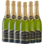 KWV Sparkling Cuv E Brut Wine Bottles 6 X 750ML