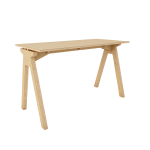 Simple T Desk - Natural
