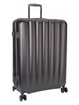 JO BORKETT Gatsby Large 4 Wheel Trolley Case Charcoal