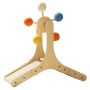 Cat Scratching Post Cat Interactive Toys Wooden Turntable Track Toy