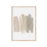 Watercolour Brushstrokes 2 Art Print - A2
