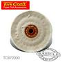 Tork Craft Buffing Pad - Medium 100MM To Fit 12.5MM Arbor/spindle