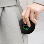 Portable Wireless Speaker With LED Lights IPX4 Water-resistant Stereo Sound Tabletop & Suction Cup Mount USB Charging Button Con