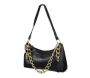 Vamp Shoulder Bag Black & Gold