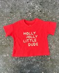 Woolworths Red Holly Jolly Little Dude T-Shirt 1 3M