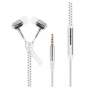 MicroWorld Zipper Eb Stereo Earphones - White