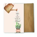 Thank You For Helping Me Grow Card Teacher Appreciation Card Back To School Teacher Gifts Appreciation Greeting Cards For Teache