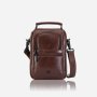 Brando Gent's Leather Bag With Top Handle Brown