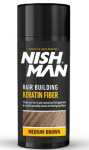 Nish Hair Building Fiber Med Brown - Noag& 039 S Market