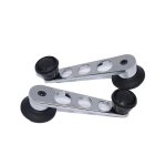 Chrome With Black Knob Window Winder Pair - Autostyle Motorsport South Africa