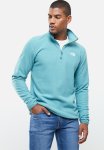 100 Glacier 1 4 Zip - Storm Blue