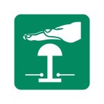 Emergency Stop Safety Sign GA29