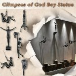 1PC Modern Simple Resin Sculpture Creative Rock Climbing Man Wall Sculpture Hand Finished Wall Art Statue Rock Climbing Figure