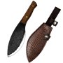 Lifespace 6 5" Hammered Black 'dog Leg' Bone Cutter With Sheath