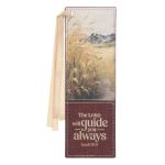 Bookmark - The Lord Will Guide You Always Faux Leather