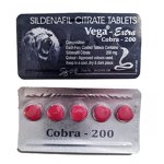 Bulk Deal 50 Packs - Cobra Vega 200MG Red