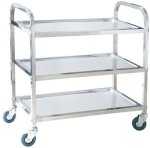 Tire Troley Stainless Steel Kitchen Trolley
