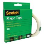 Scotch 810 Boxed Magic Tape 12MM X 50M Clear