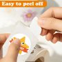 GUTBD 500 Pcs Adorable Cartoon Star Stickers: Perfect Great Job You Did It - Waterproof Reusable Durable And Adorable For DIY Decorations