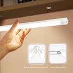 100-500MM Rechargeable Wireless Motion Sensor LED Light Bar LED Motion Sensor Under Cabinet Lights Under Counter Lighting For Ki