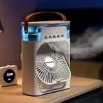 Aero Bliss Portable Misting Air Cooling Fans - White