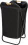 Wenko Laundry Bin 72L - Foldable - Loft - Black