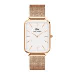Quadro Pressed Melrose Gents Mesh Rose Gold White