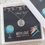 G70 - Live Love Teach Teachers Gift Necklace In Gift Stainless Steel