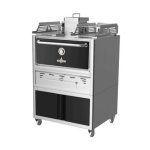 Professional Roaster Charcoal Oven 980MM Oven Black