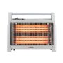 Milex 4 Bar Electric Heater White 240V