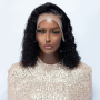 The San Hair Malaysian Water Wave Bob Wig 12 Inch