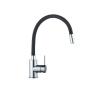 Kitchen Sink Mixer Tap Chrome Black