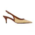 Liza Low Stiletto Pump -caramel